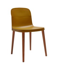 כסא אירוח - דגם שני רגלי עץ