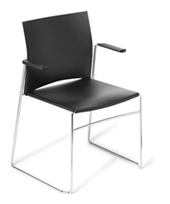 כסא אירוח איטלקי - דגם WEB עם ידיות