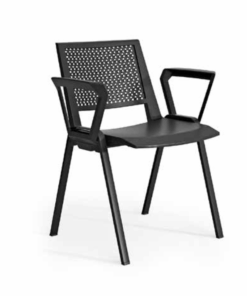 כסא אירוח איטלקי - דגם קנטרה כולל ידיות