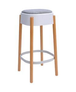 כסא בר - דגם דילן מרופד