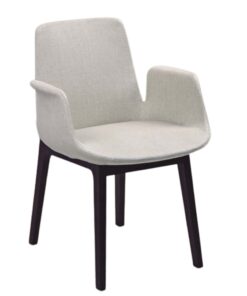 כסא אירוח - דגם חלמונית מרופד