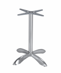 רגל לשולחן – דגם F96 כסוף