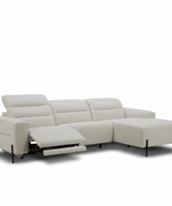 ספה תלת-מושבית עם שזלונג וריקליינר - דגם ליבורנו