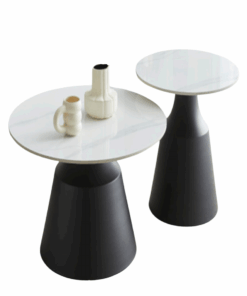 סט שולחנות קפה ואירוח – דגם יתיר קוטר 70 + 50