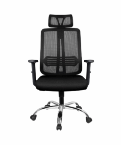 כסא מנהלים - דגם ארוס ניקל גבוה