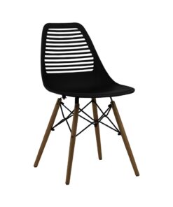 כסא אירוח - דגם שירי רגל עץ