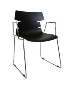 כסא בתי קפה ומסעדה - דגם VIA עם ידיות