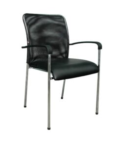 כסא אירוח - דגם מיאמי רשת עם ידיות