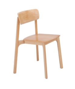 כסא אירוח - דגם קלייר עץ מלא