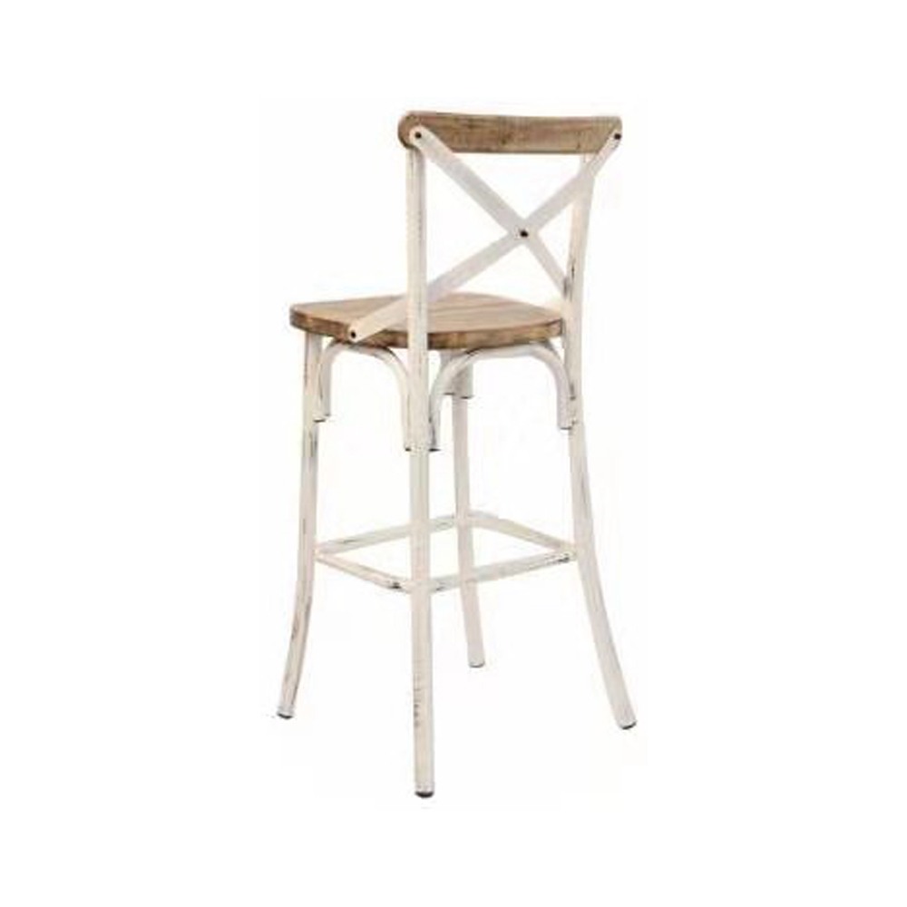 כסא בר - דגם ג'ו עץ אגוז – תמונה 10