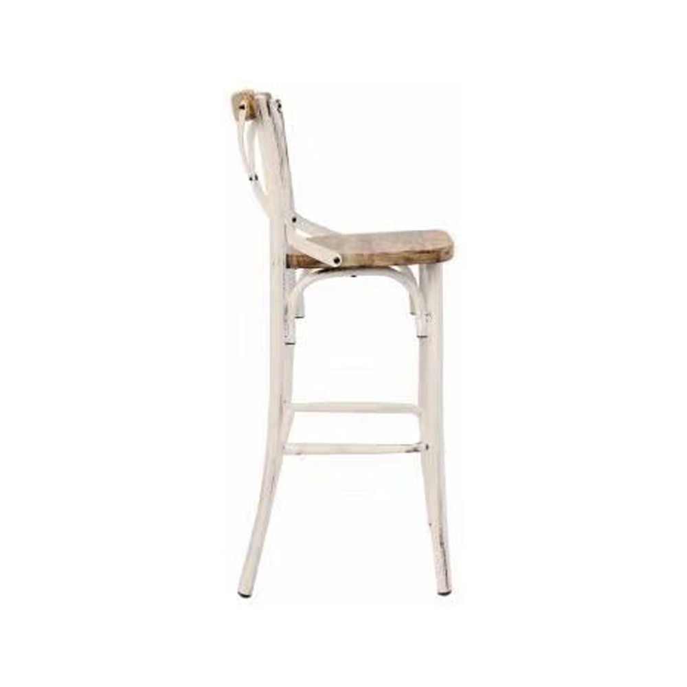 כסא בר - דגם ג'ו עץ אגוז – תמונה 11