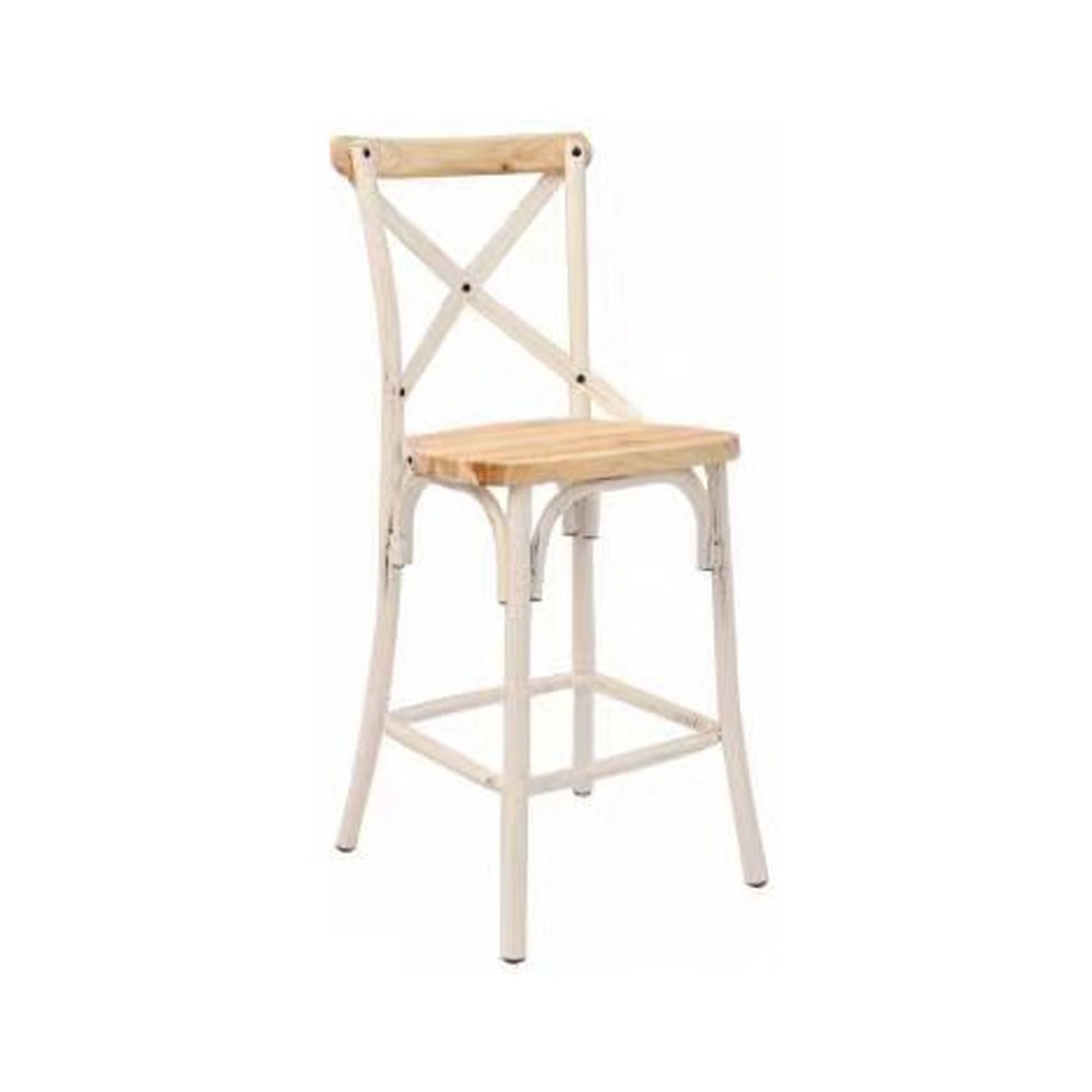 כסא בר - דגם ג'ו עץ אגוז – תמונה 13