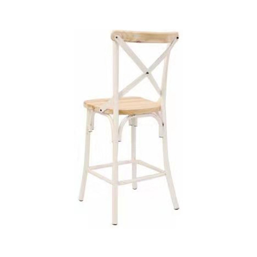 כסא בר - דגם ג'ו עץ אגוז – תמונה 14