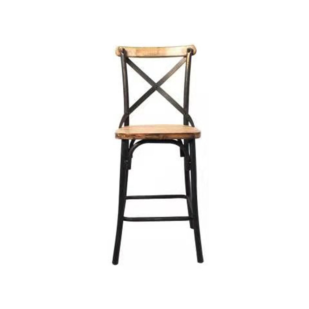 כסא בר - דגם ג'ו עץ אגוז – תמונה 22