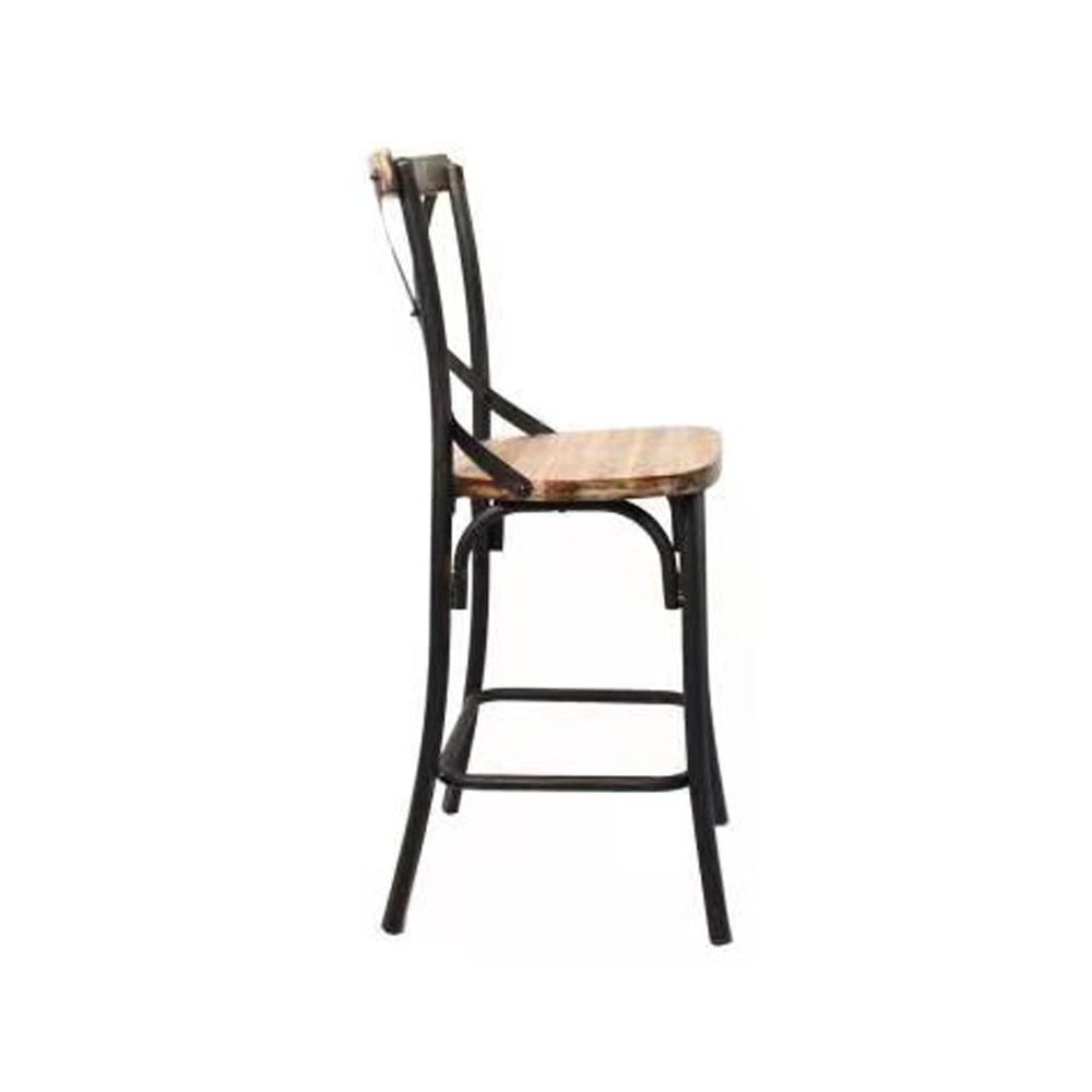 כסא בר - דגם ג'ו עץ אגוז – תמונה 25